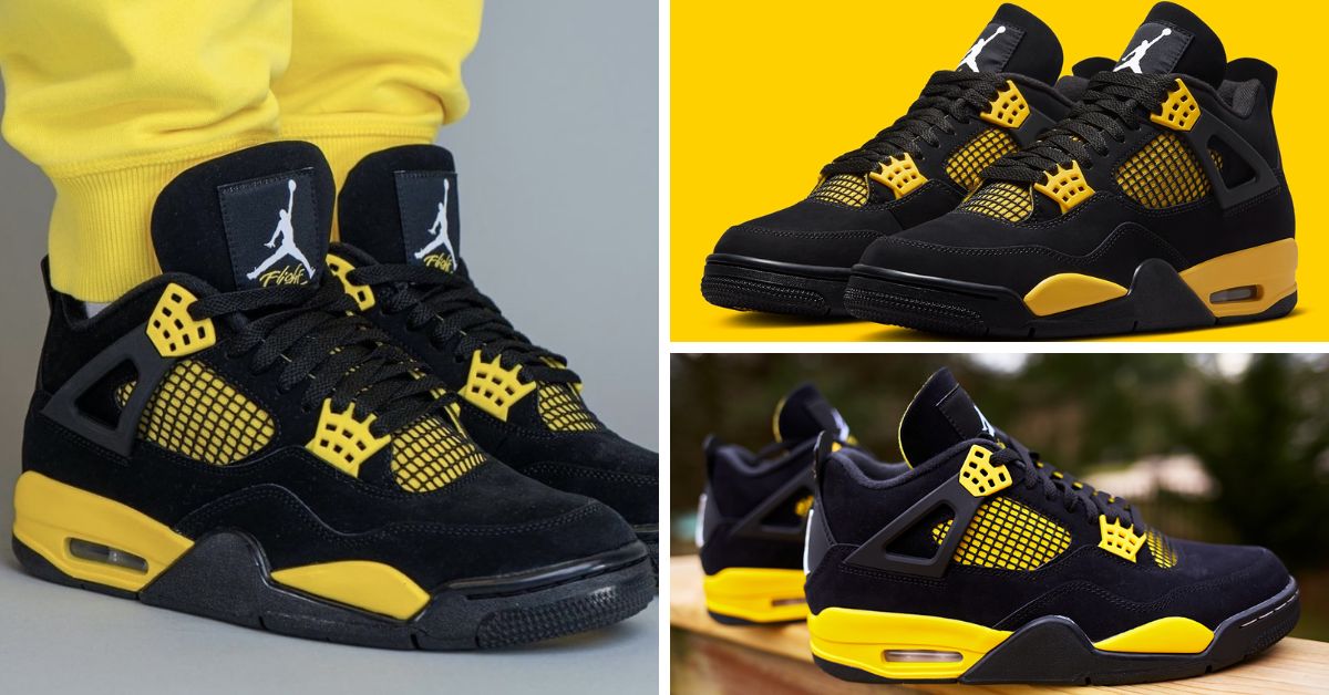 Jordan 4 Thunder Release Date 