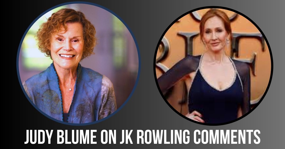 Judy Blume on JK Rowling Comments