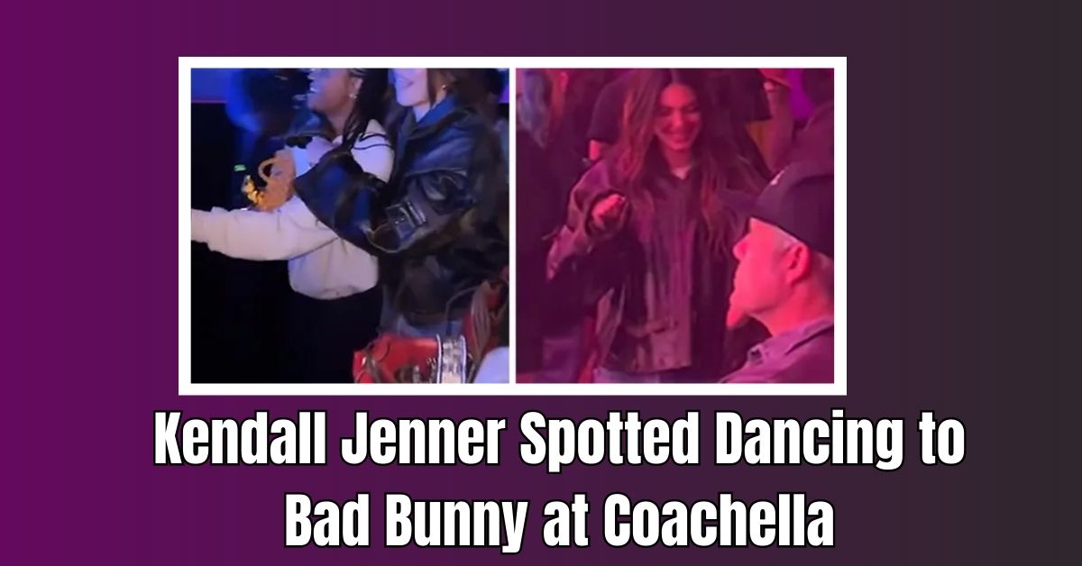 Kendall Jenner Spotted Dancing to Bad Bunny at Coachella