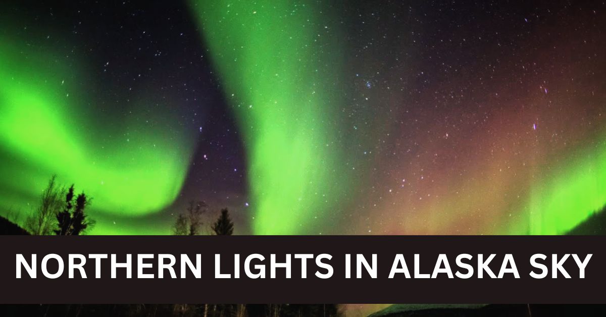 Northern Lights in Alaska Sky