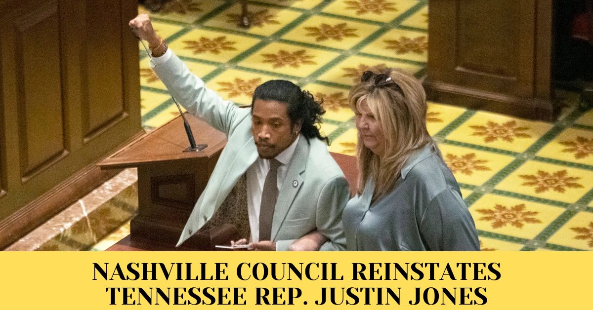 Nashville council reinstates Tennessee Rep. Justin Jones