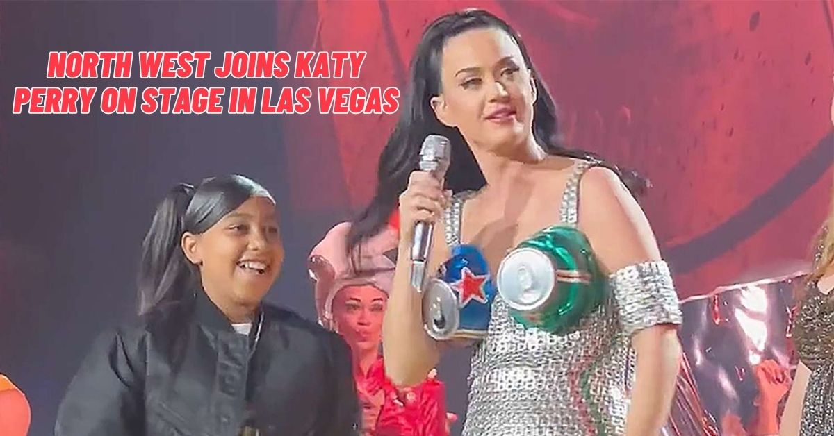 North West joins Katy Perry on stage in Las Vegas