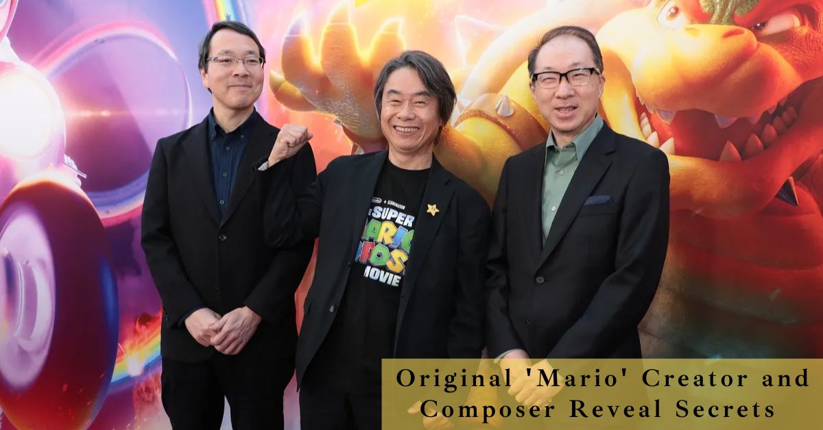 Original 'Mario' Creator and Composer Reveal Secrets