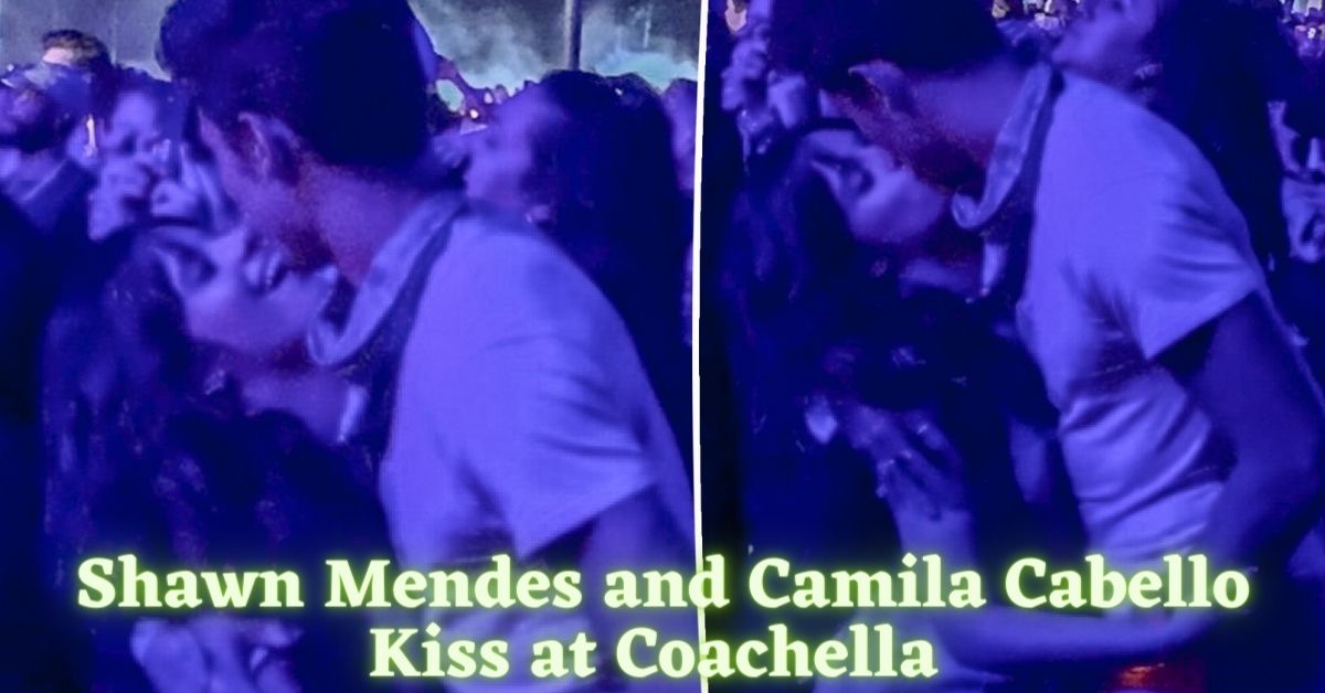 Shawn Mendes and Camila Cabello Kiss at Coachella