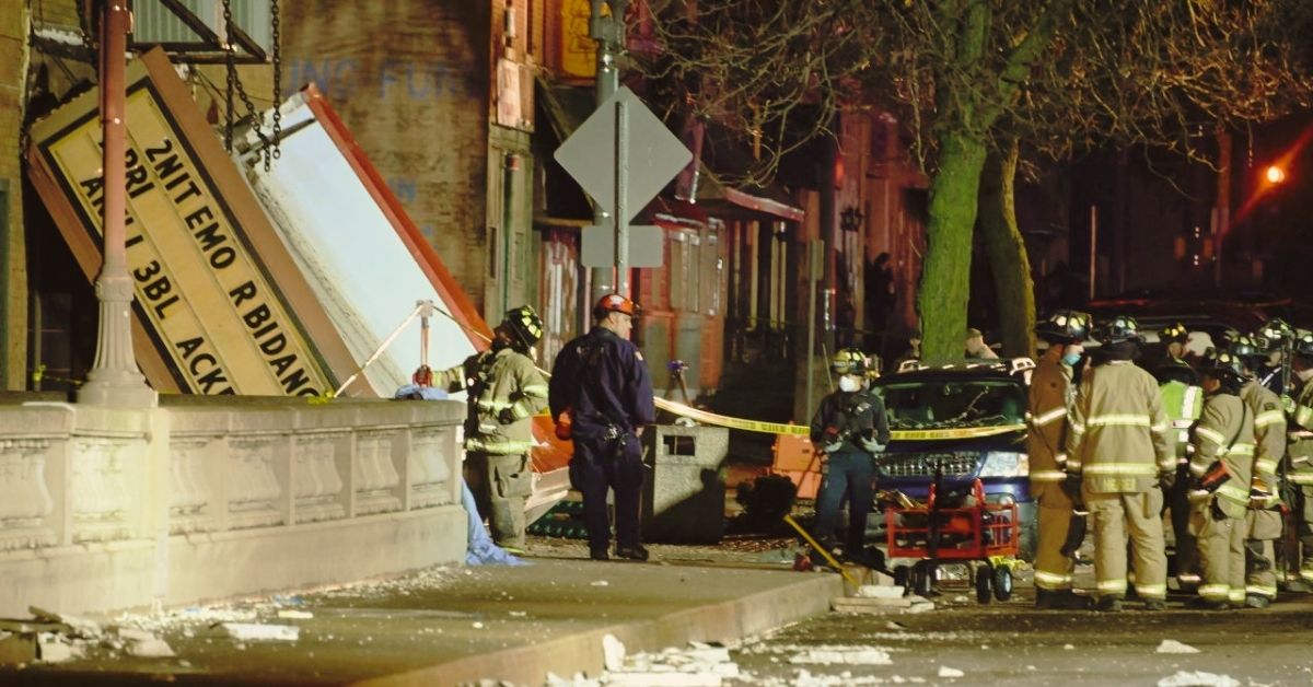 Apollo Theatre Roof Collapse After Storm