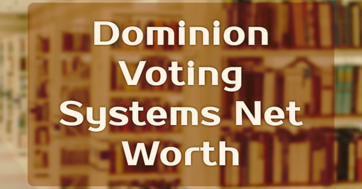 Dominion Voting Systems John Poulos Net Worth