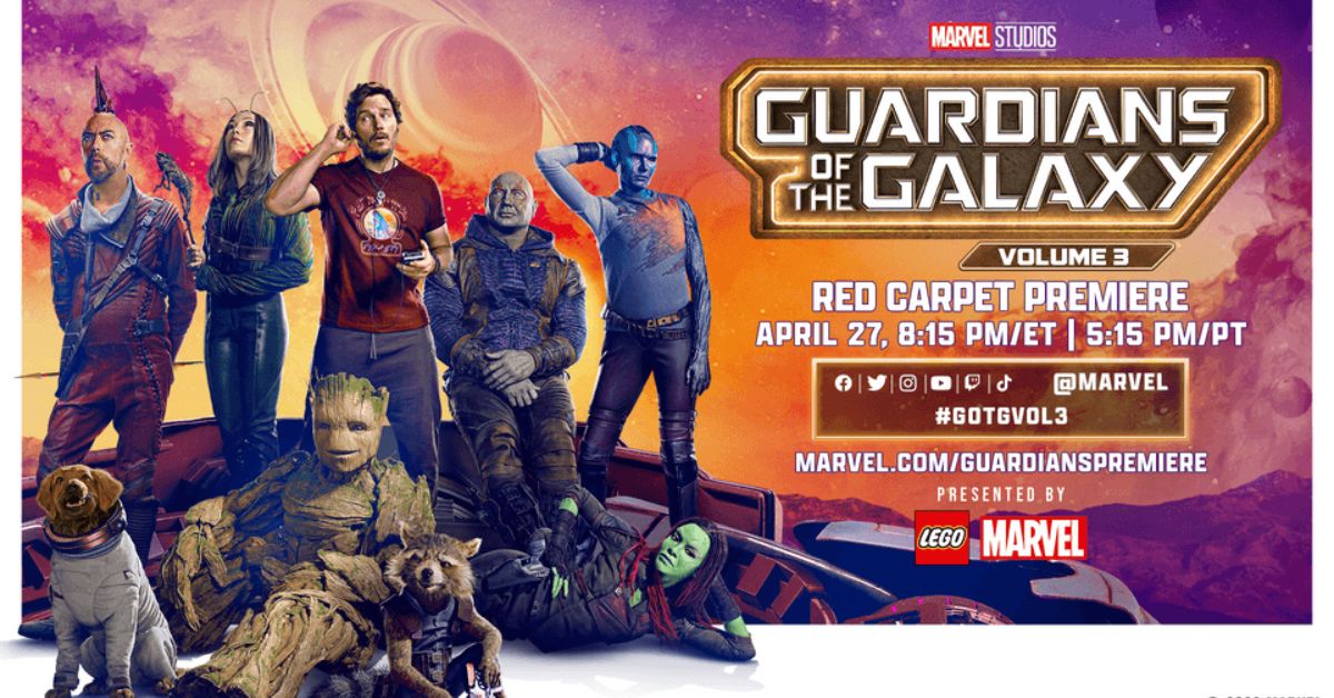 guardians of the galaxy 3 red carpet premiere