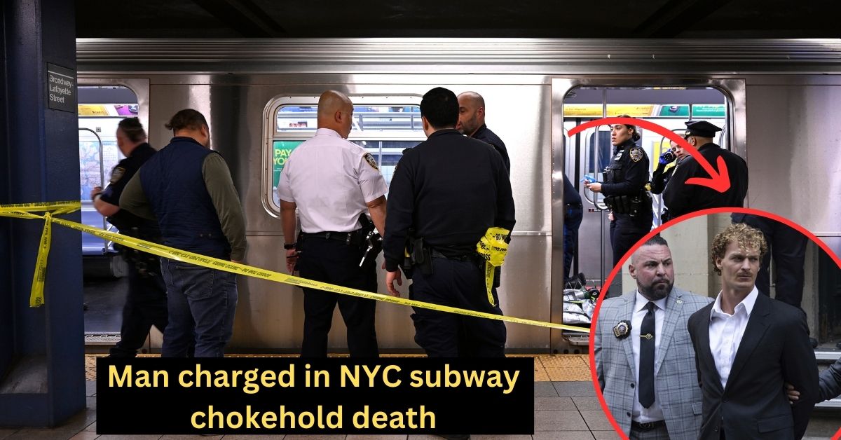 Man charged in NYC subway chokehold death