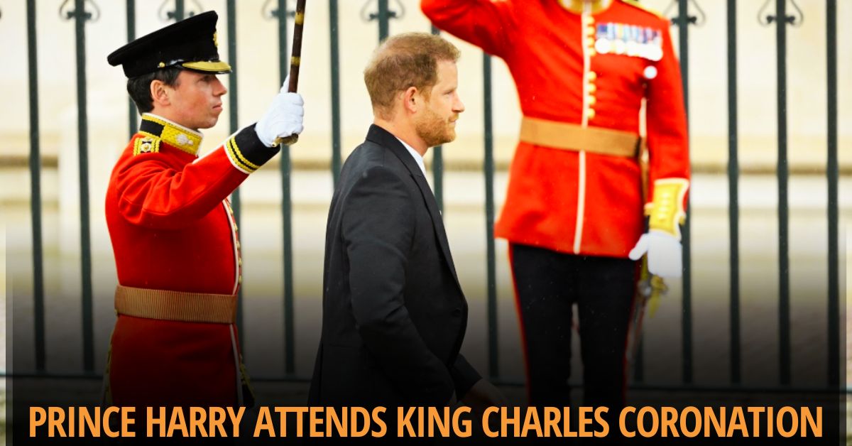 Prince Harry Attends King Charles Coronation