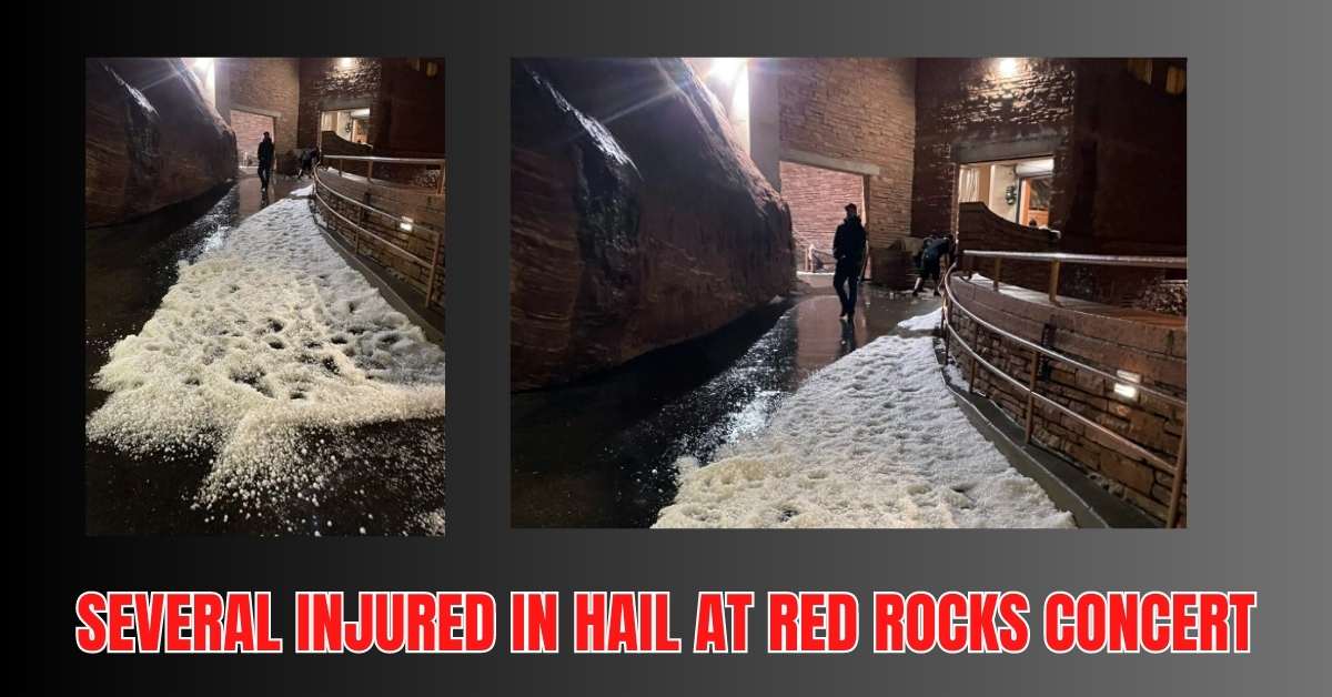 Several Injured In Hail At Red Rocks Concert