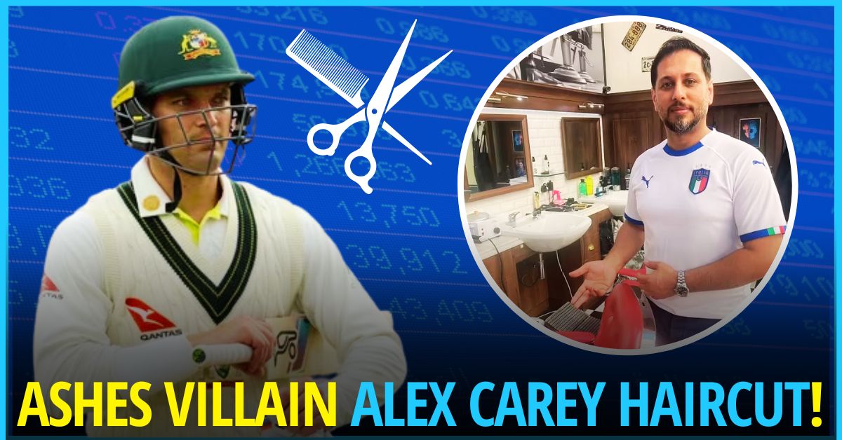 Ashes Villain Alex Carey haircut