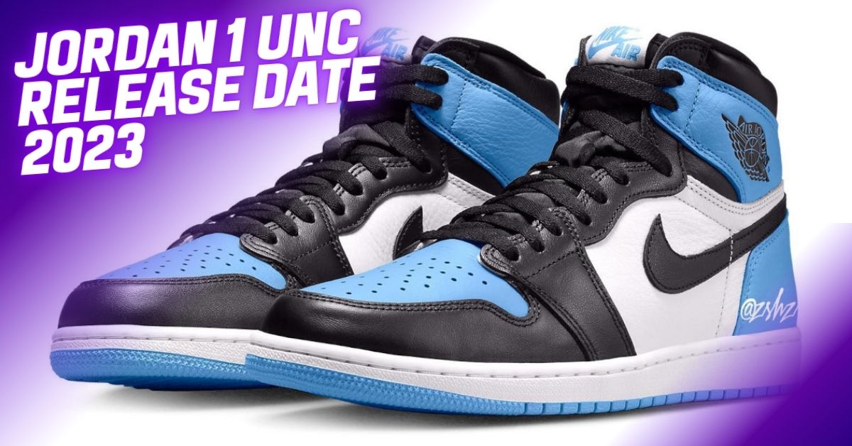 Jordan 1 UNC Release Date 2023