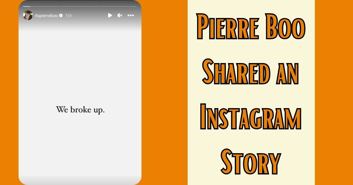 Pierre Boo Shared an Instagram Story