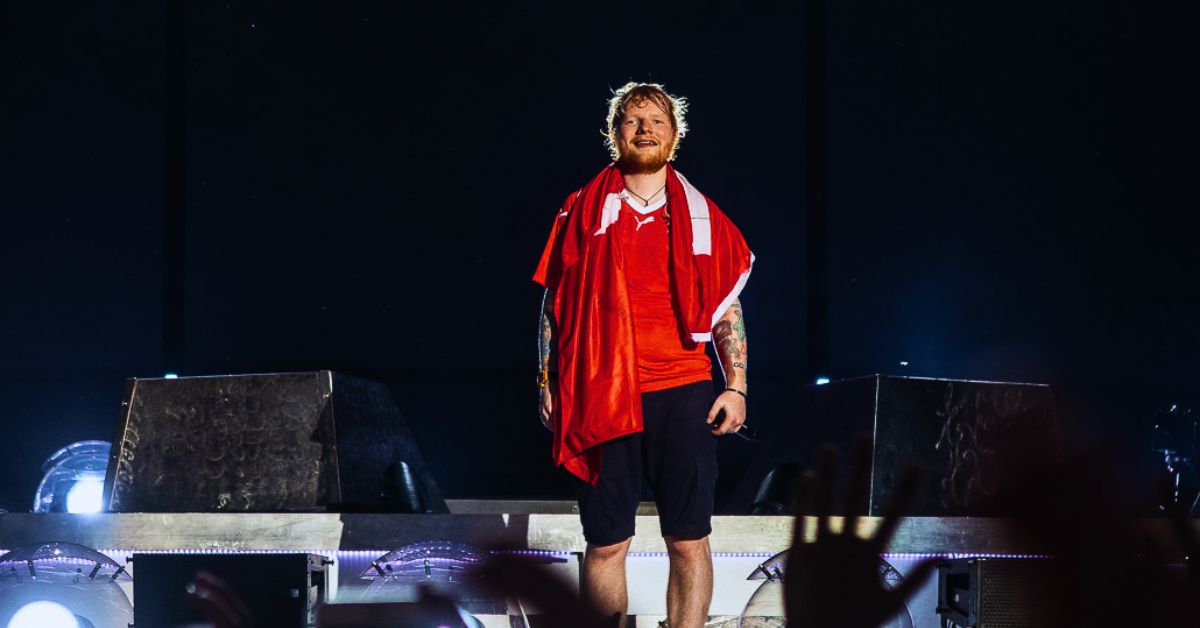 Ed Sheeran Breaks Attendance Record at Gillette Stadium