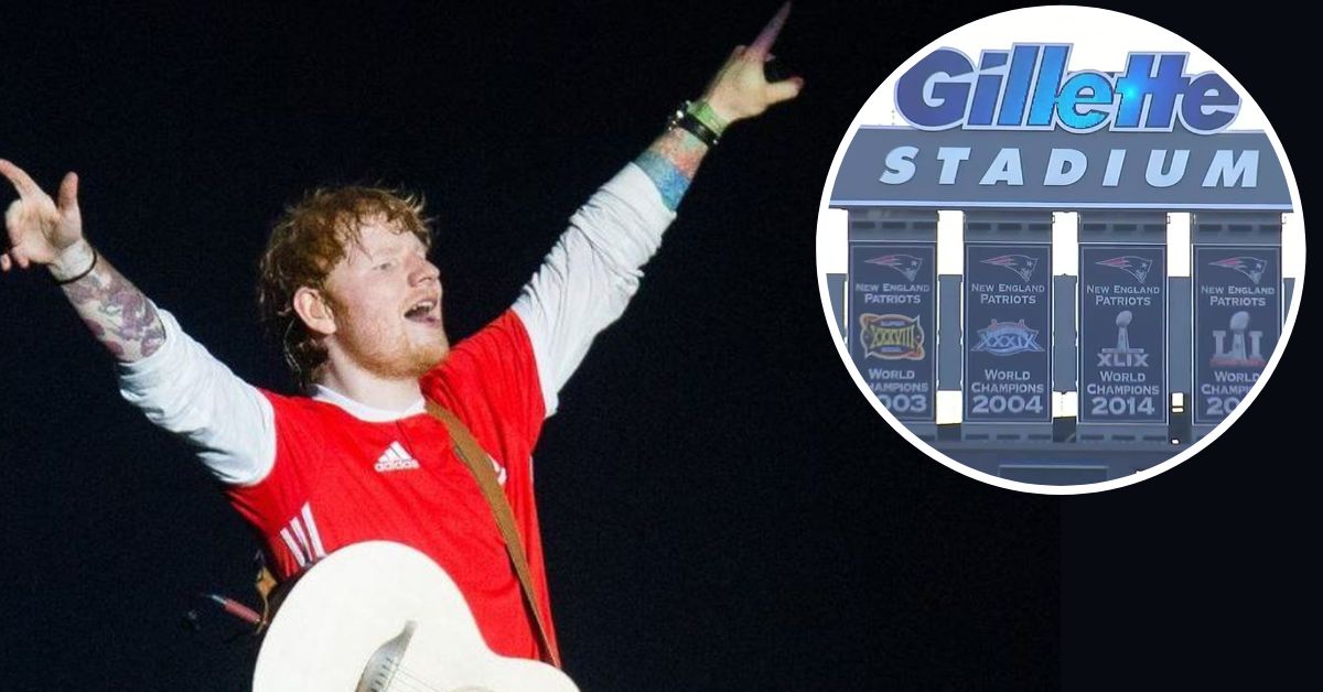 Ed Sheeran Breaks Attendance Record at Gillette Stadium