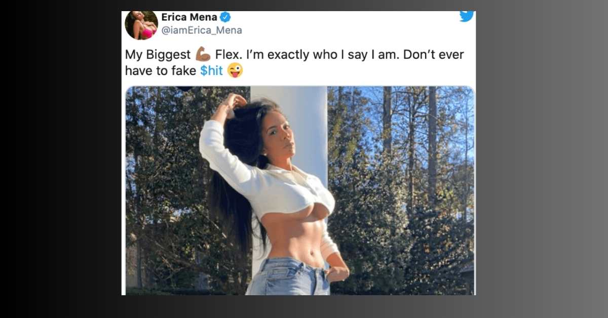 Erica Mena shared a Tweet