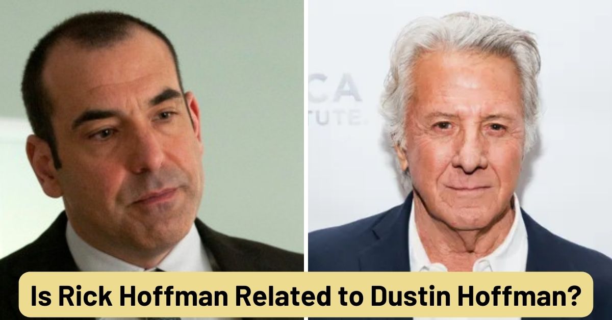 Is Rick Hoffman Related to Dustin Hoffman?