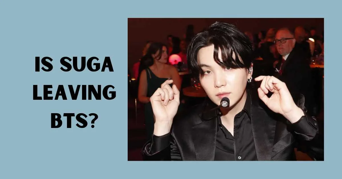 Is Suga Leaving BTS