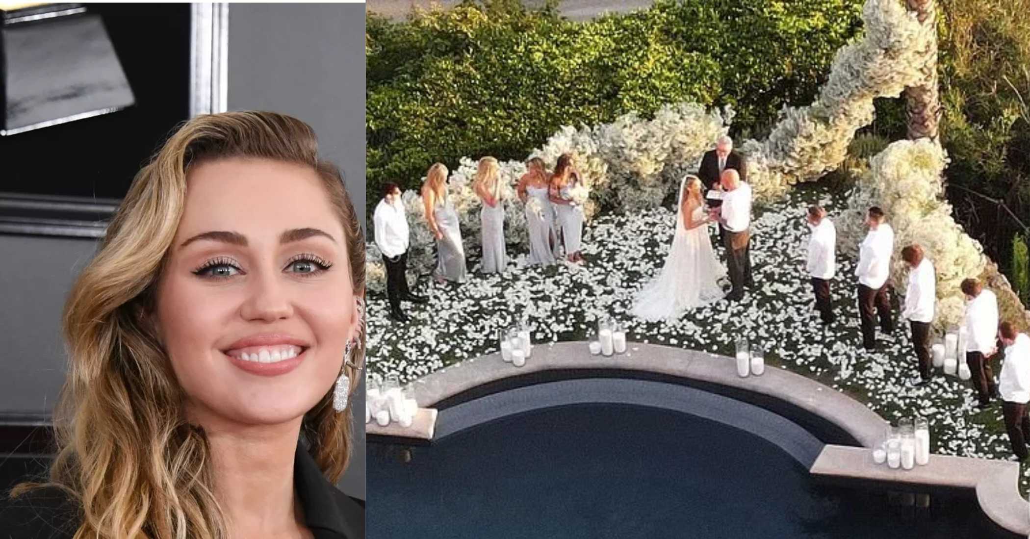 Miley Cyrus is maid of honor