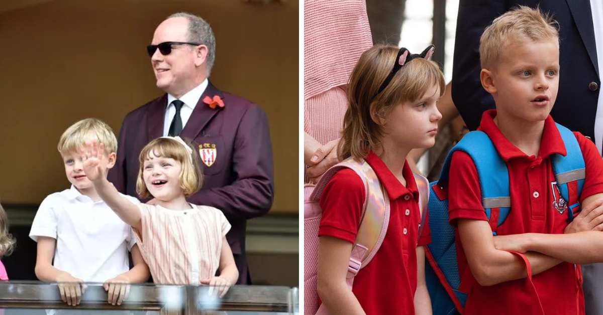 Prince Jacques and Princess Gabriella