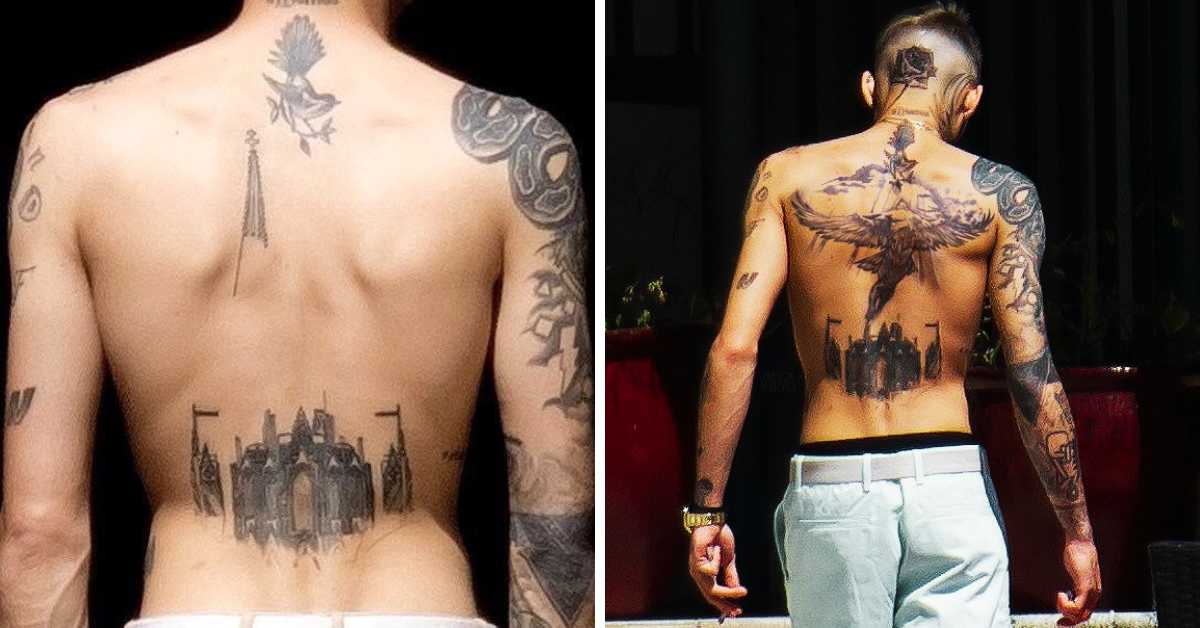 Zayn Malik Castle and a Fantail on His Back