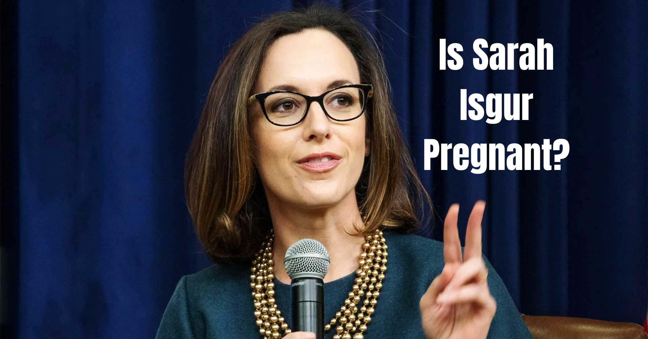 is sarah isgur pregnant