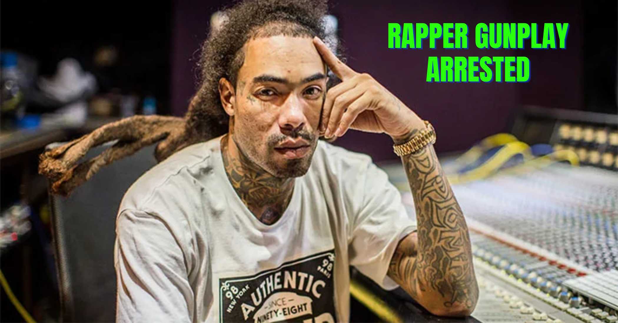 rapper gunplay arrested