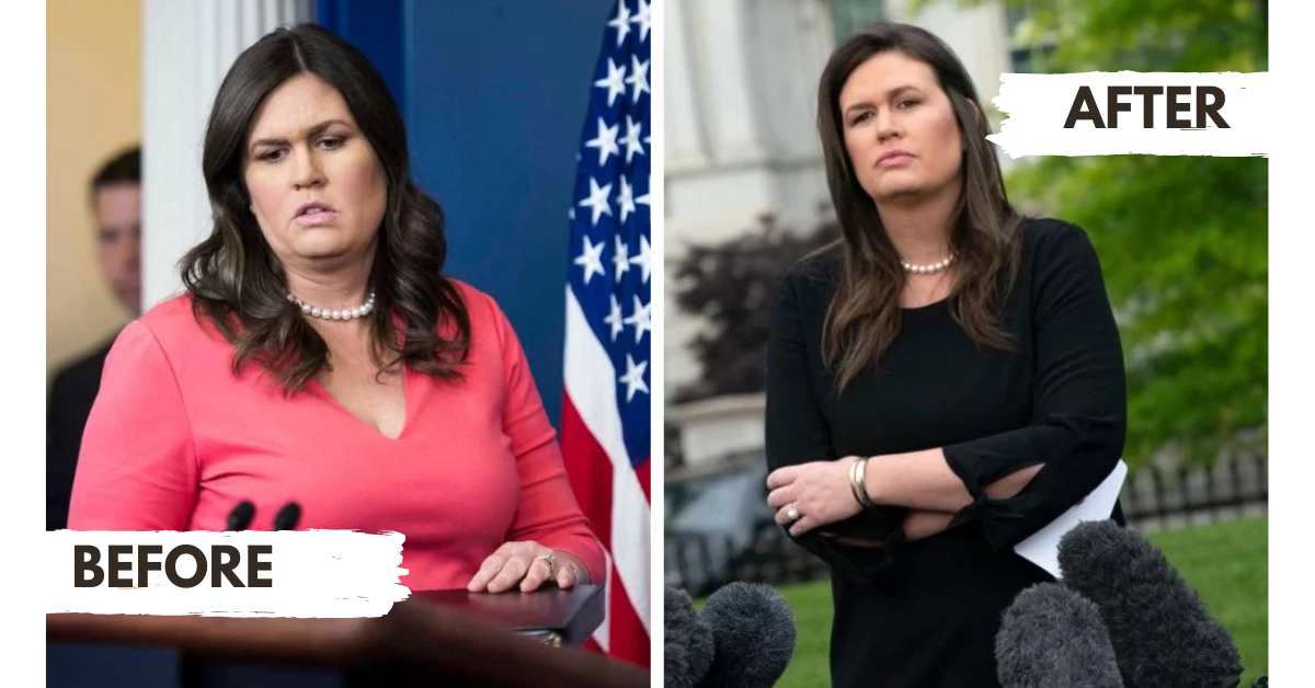 Sarah Huckabee Sanders Before and After