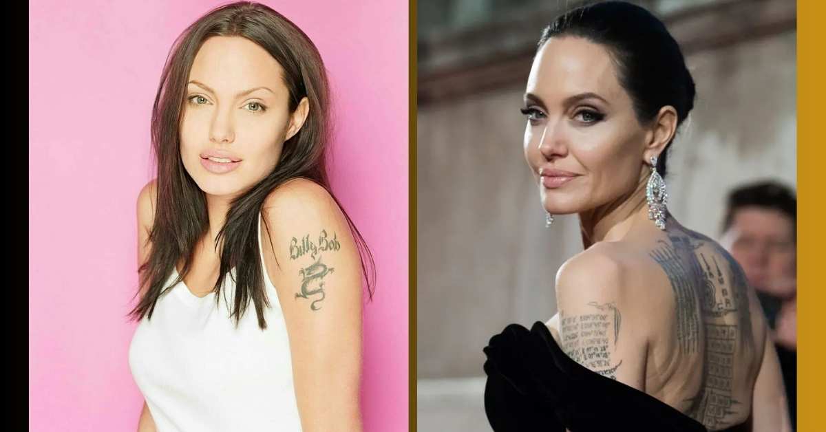 Angelina Jolie Tattoo