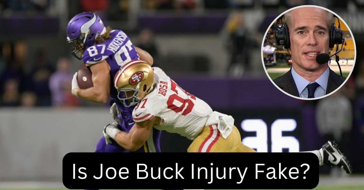 Is Joe Buck Injury Fake