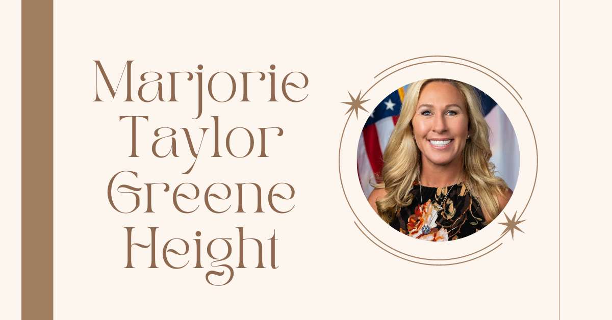 Marjorie Taylor Greene Height