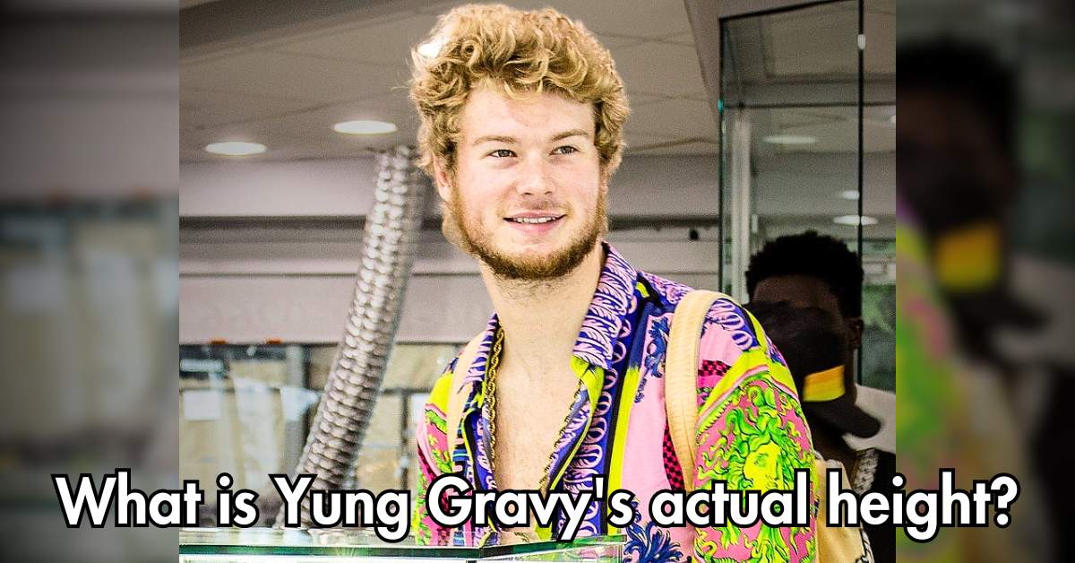 What is Yung Gravy's actual height