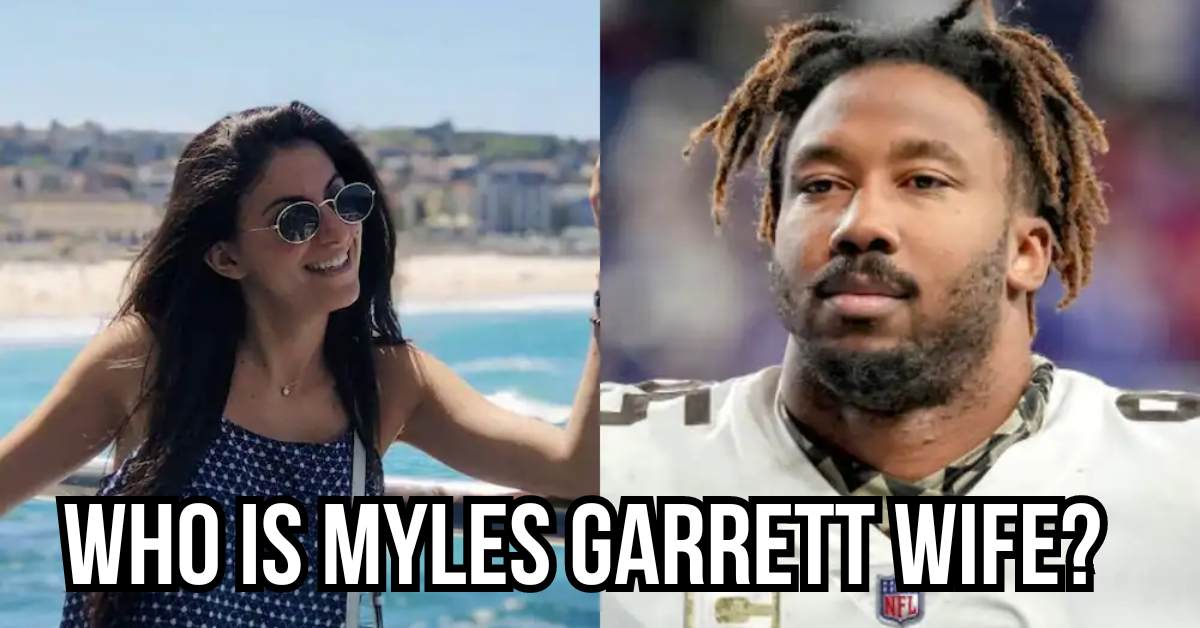 Who is myles garrett wife