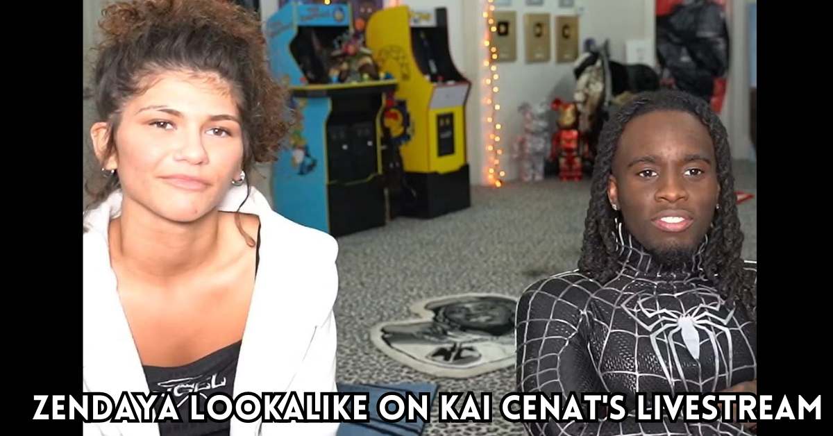 Zendaya Lookalike on Kai Cenat's livestream