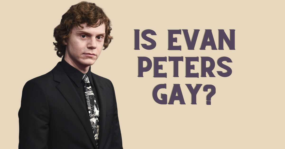 is evan peters gay