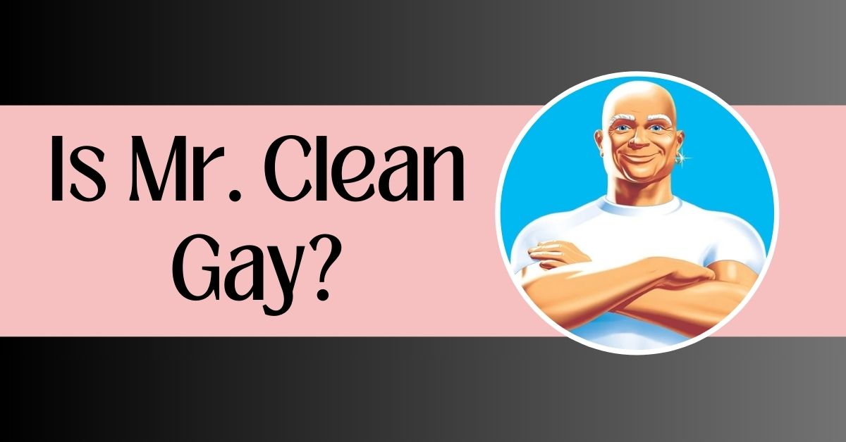 Is Mr. Clean Gay?