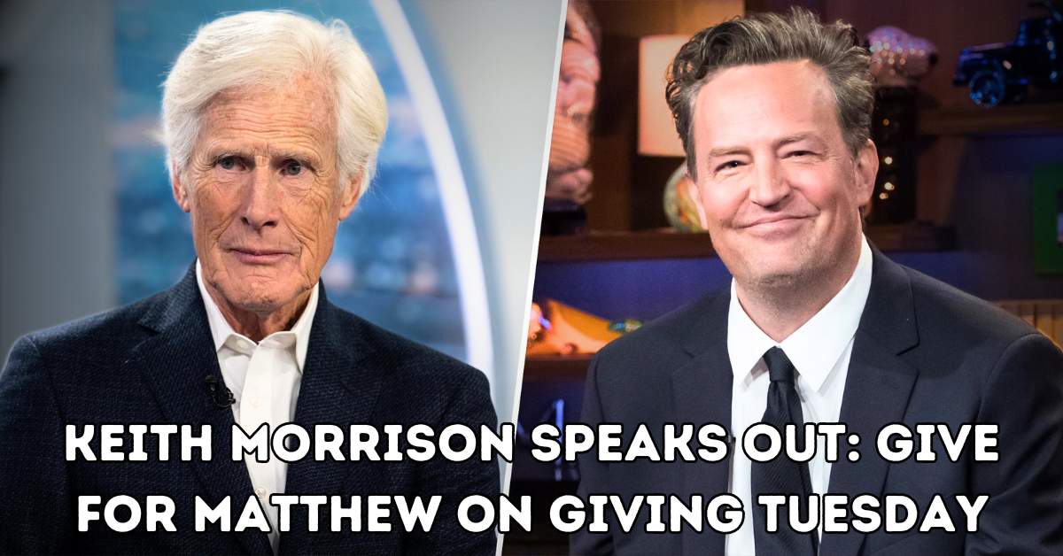 Keith Morrison Speaks Out Give for Matthew on Giving Tuesday