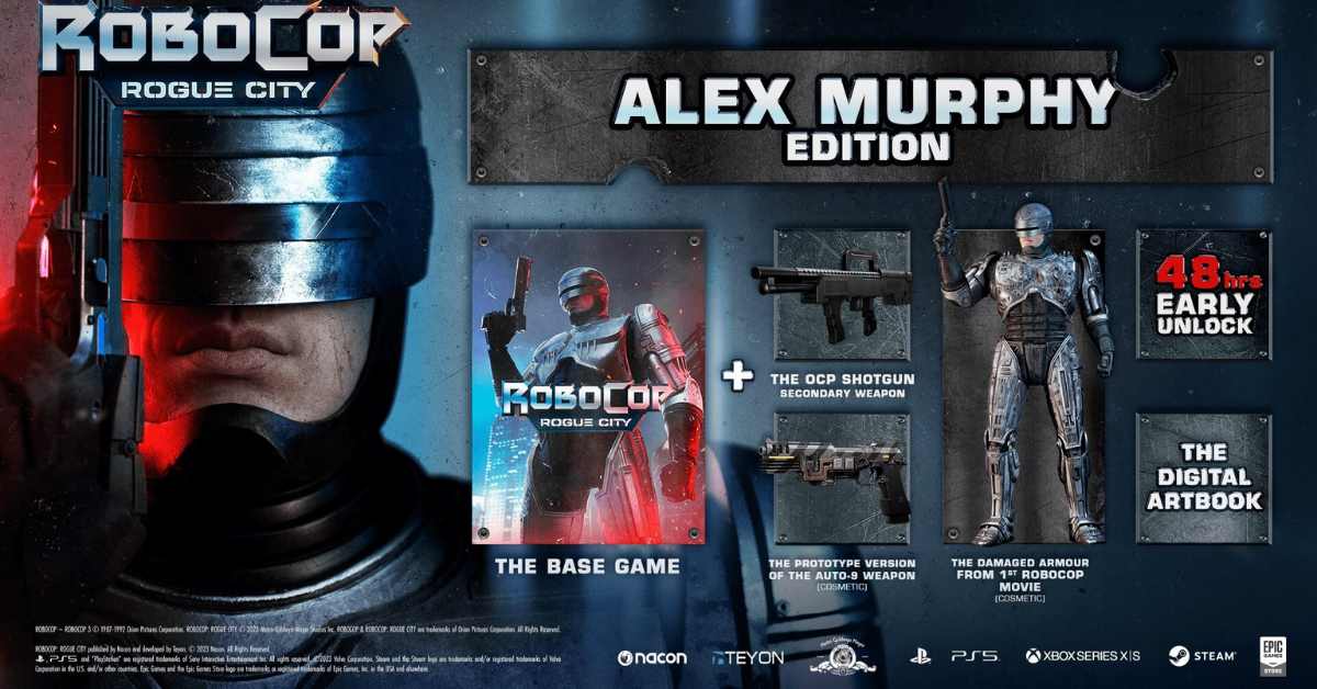 Robocop rogue city ps5 pre order 