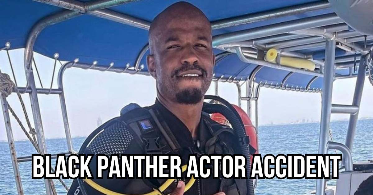 black panther actor accident