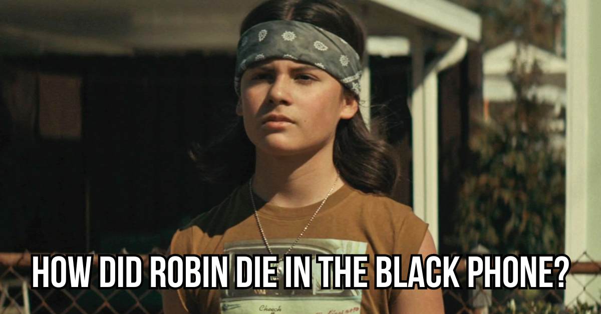 how did robin die in the black phone