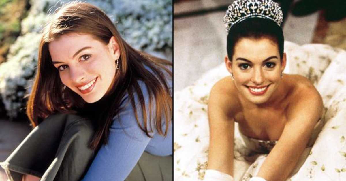 how old was anne hathaway in princess diaries (2)