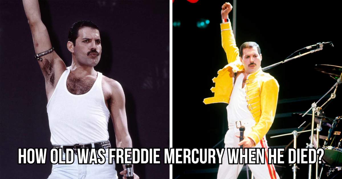 how old was freddie mercury when he died