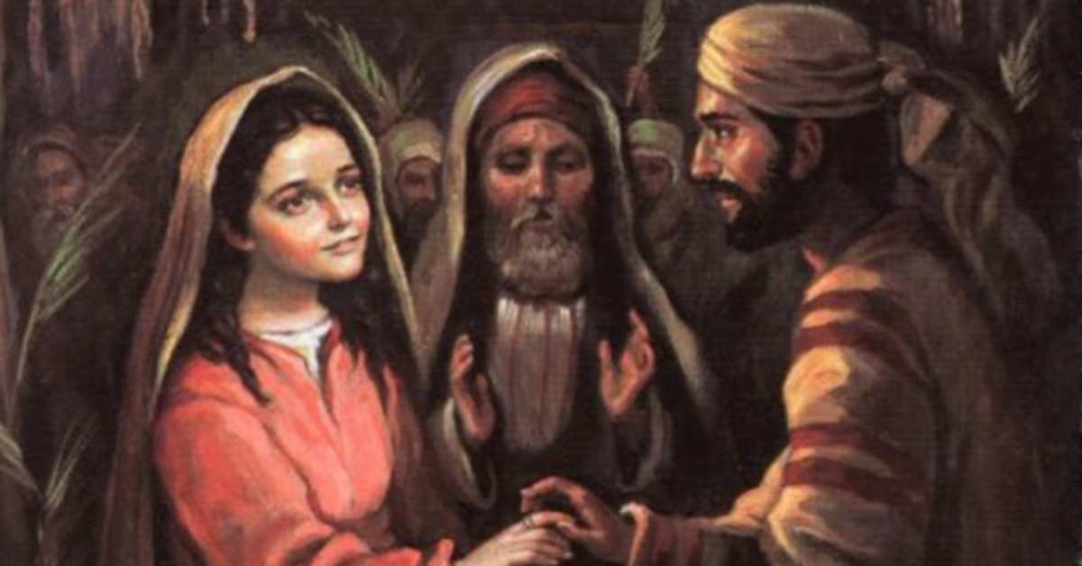 how old was joseph when he married mary