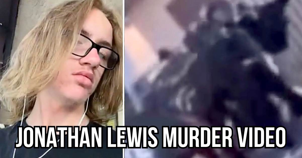 jonathan lewis murder video