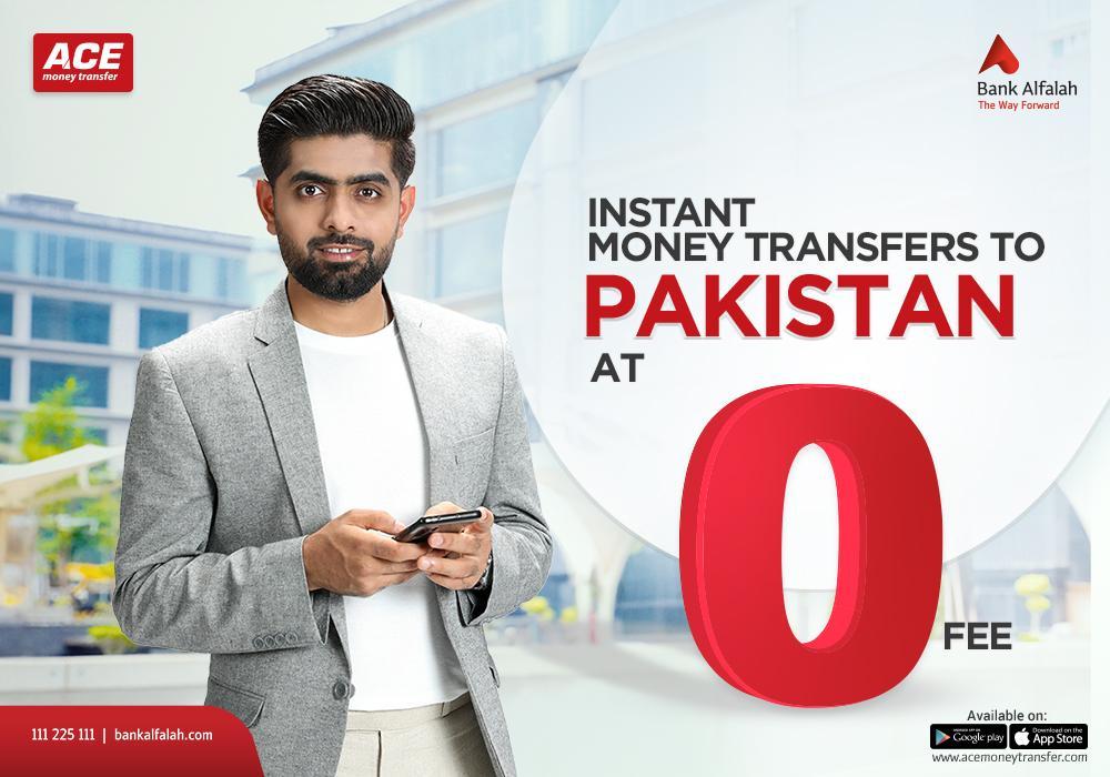 Discover Zero-Fee Transfers to Pakistan with ACE Money Transfer and Bank Alfalah