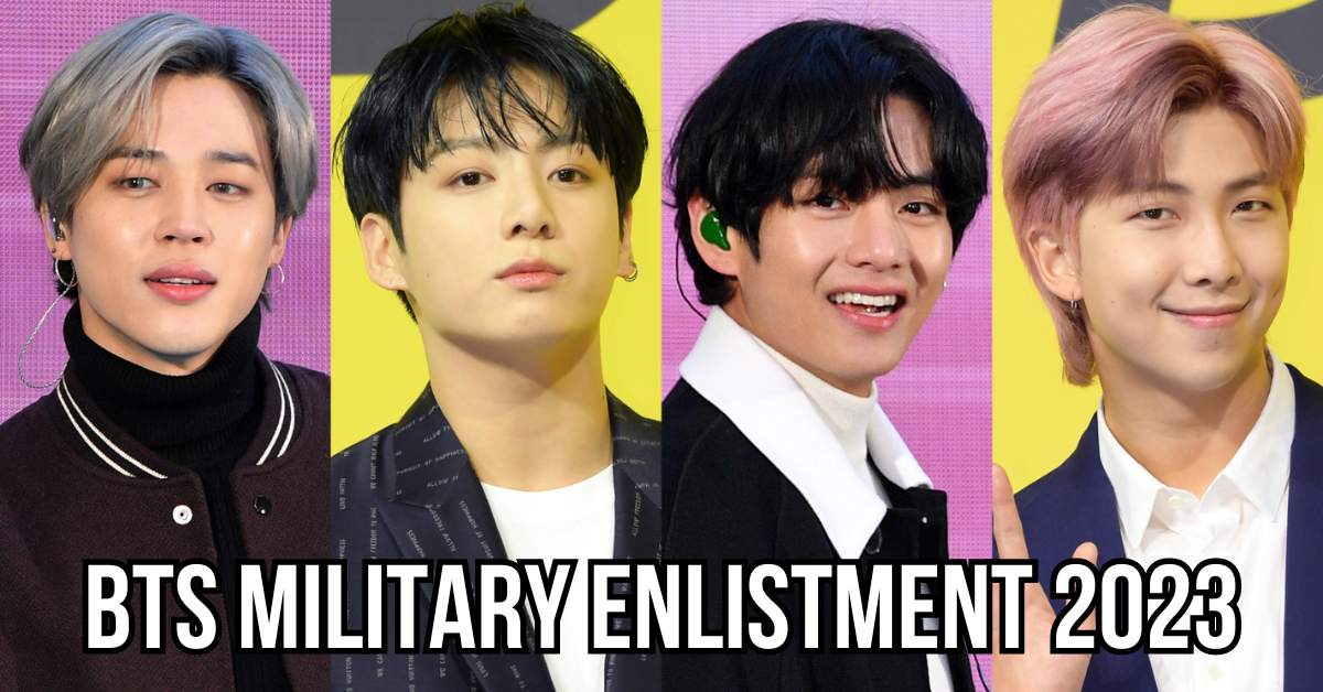 BTS military enlistment 2023