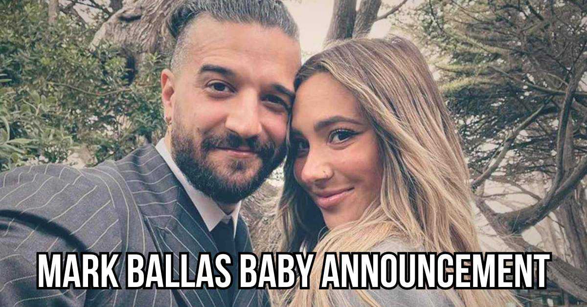 Mark Ballas baby announcement