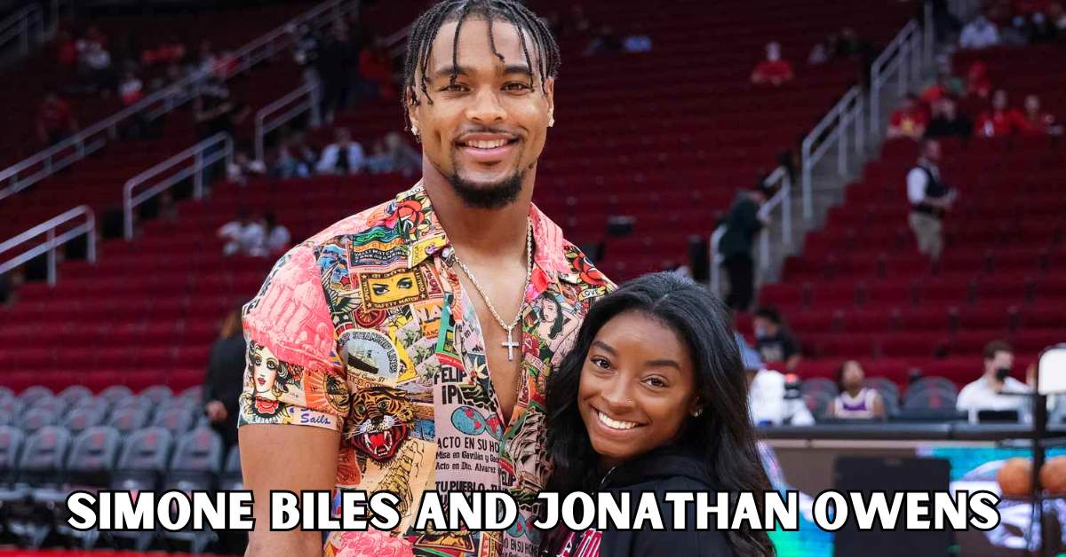 Simone Biles and Jonathan Owens