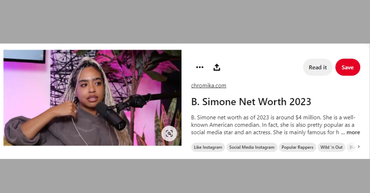 B. Simone Net Worth