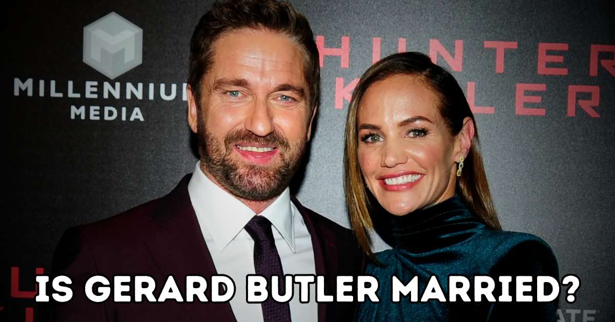 is gerard butler married